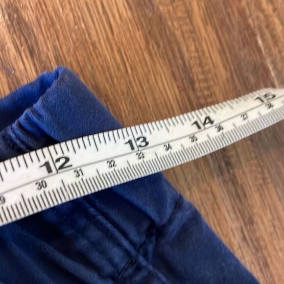 J.crew navy high rise elastic waist pull on chino pant xs - Picture 5 of 10